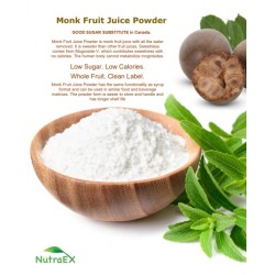 NutraEx Monk Fruit Juice Concentrate Powder NutraEx Monk Fruit Juice Concentrate Powder